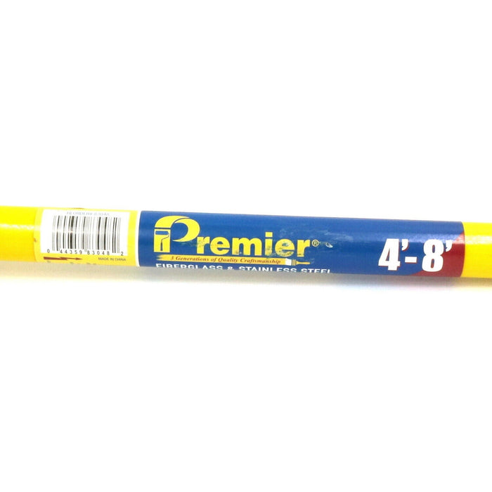 Premier #83048 Fiberglass And Stainless Steel Extension Pole 4-8ft Paint