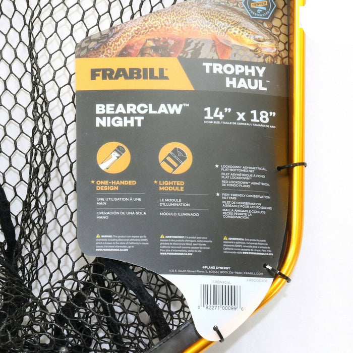 Frabill #FRBNX14L Bearclaw One Handed Landing Net