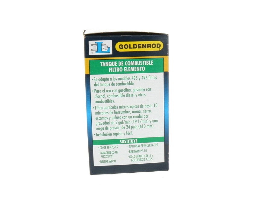 Goldenrod #470-5 Fuel Tank Filter Element Replacement Fuel Filters ~ 6-Pack