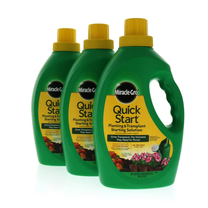Miracle-Gro #2005562 Liquid Quick Start Plant Food ~ 3-Pack