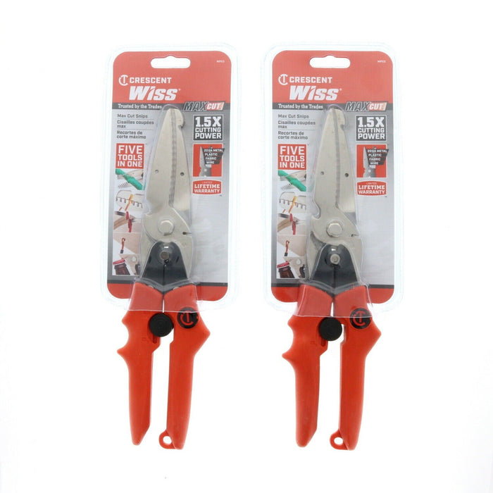 Wiss #MPX5 11" Wire Cutter Cutting Snips ~ 2-Pack