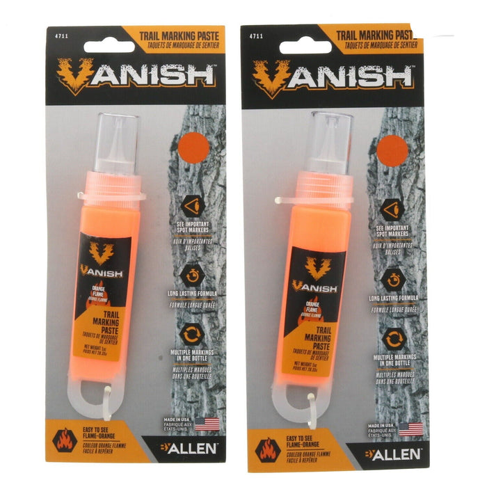 Vanish #4711   Trail Marking Flagging Paint Hunting ~ 2-Pack