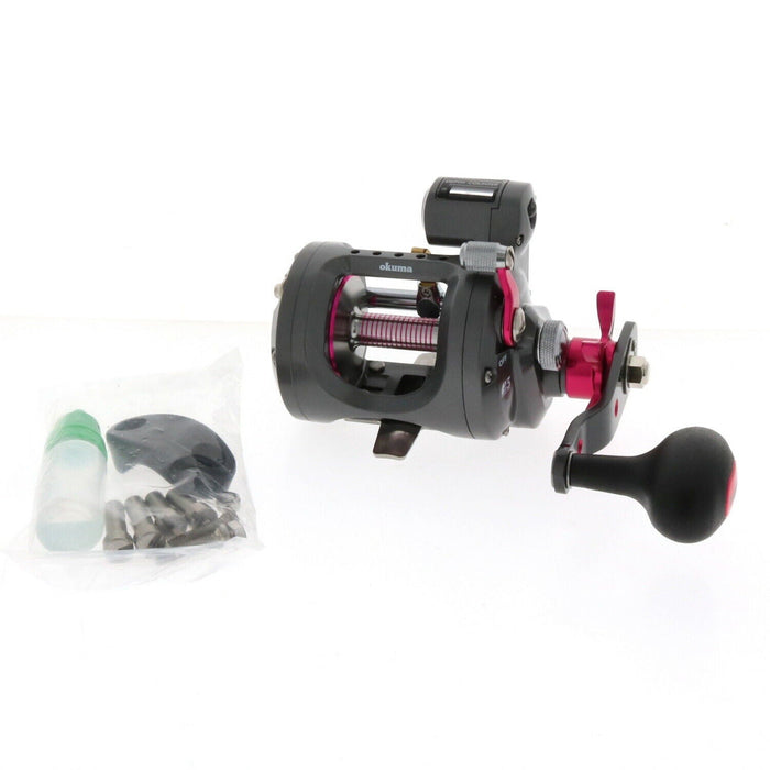 Okuma #CW-203D-LE Cold Water Line Counter Reel Ladies Edition 5.1:1