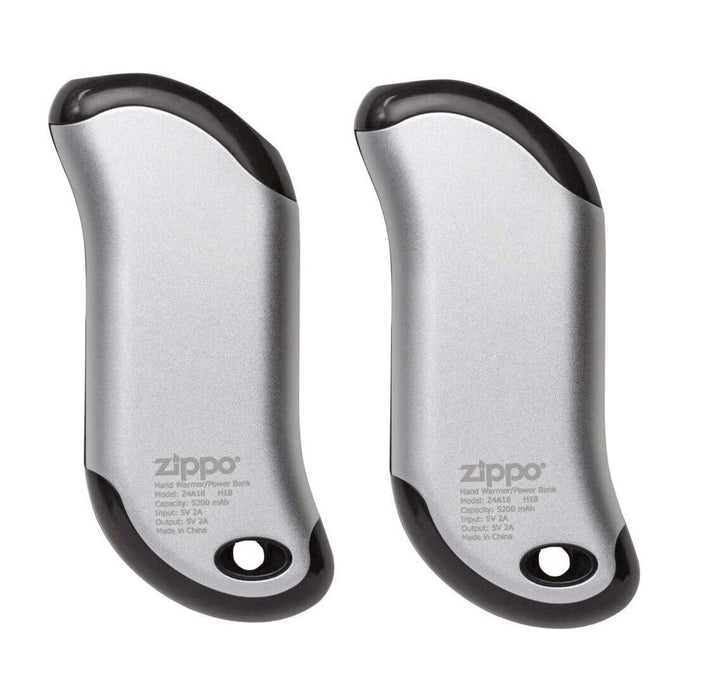 Zippo #40584 Heatbank 9s Rechargeable Hand Warmer ~ 2-Pack