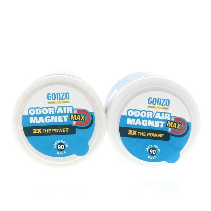 Gonzo #4158-84663A-0918    Odor Air Neutralizer Deodorizer 14oz Gel ~ 2-Pack