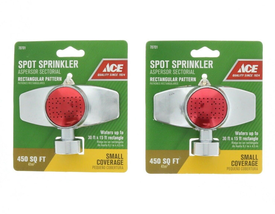 Ace Hardware #70701 Small Coverage Spot Sprinkler ~ 2-Pack