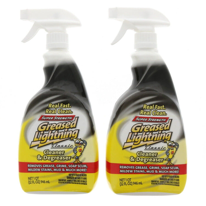 Greased Lightning #R1110 52320GRL Classic Cleaner & Degreaser 32oz ~ 2-Pack