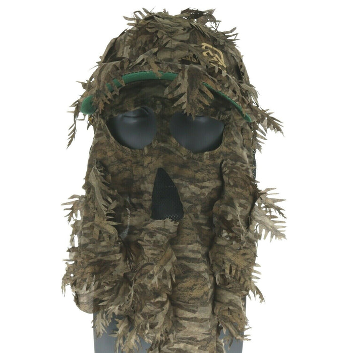 QuikCamo Camo Hat with Built-in 3D Leafy Face Mask