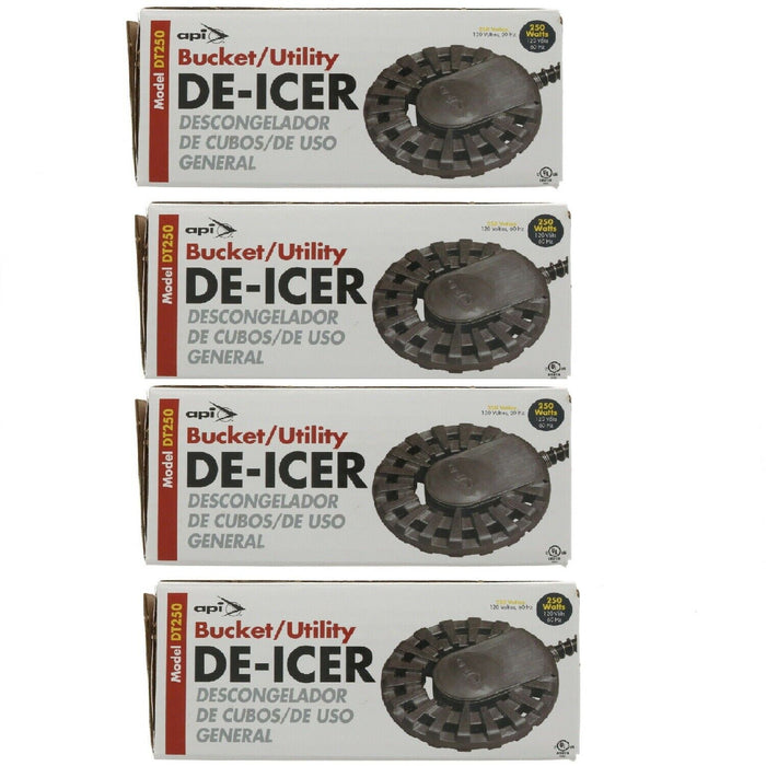 Allied Precision Industries Inc. #DT250 Outdoor Water Trough Bucket De-Icer Drinker ~ 4-Pack