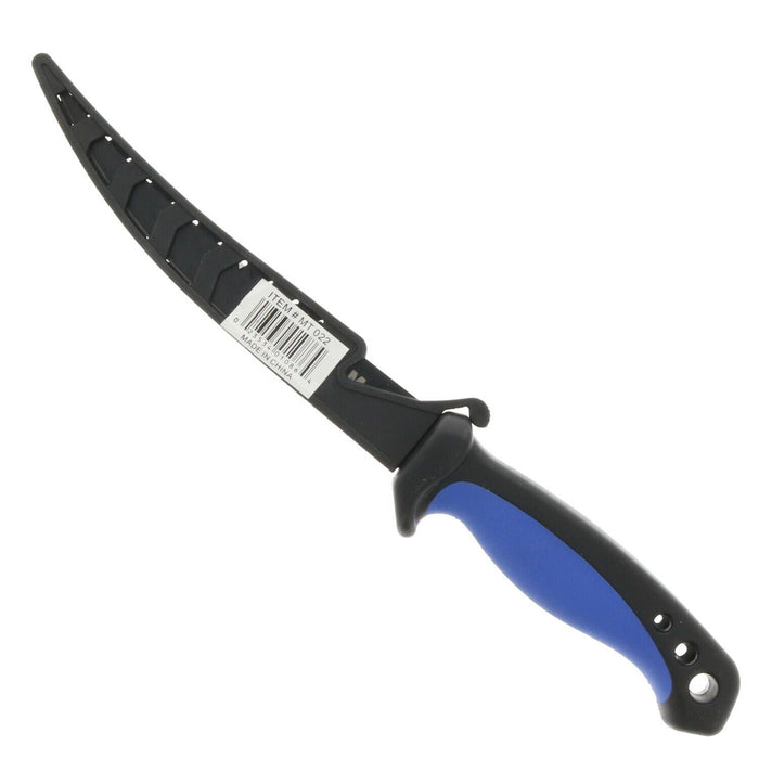 Mustad #MT 022 6" Fillet Knife Fixed Blade + Sheath Fishing