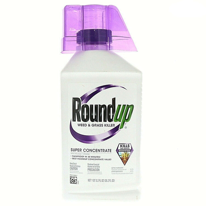 Round Up #5100710 Weed & Grass Killer Concentrate ~ 1 Quart Bottle