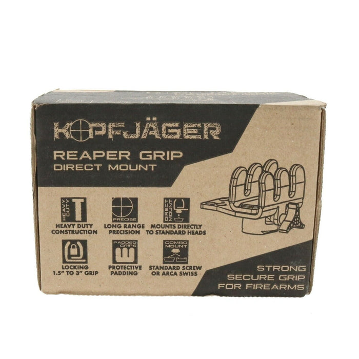 Kopfjager #KJ86006 Reaper Grip Direct Mount Shooting Rest