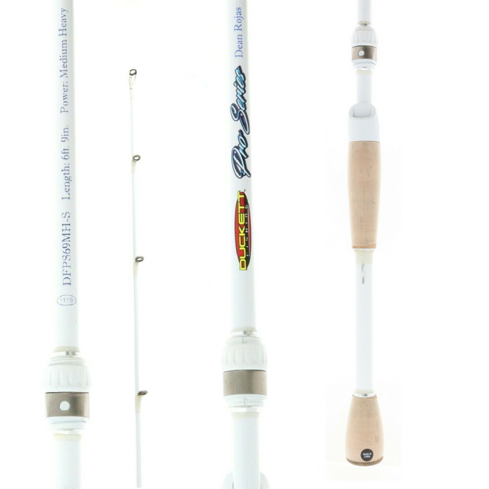 Duckett #DFPS69MH-S Pro Series Medium Heavy Fast Spinning Fishing Rod 6'9"