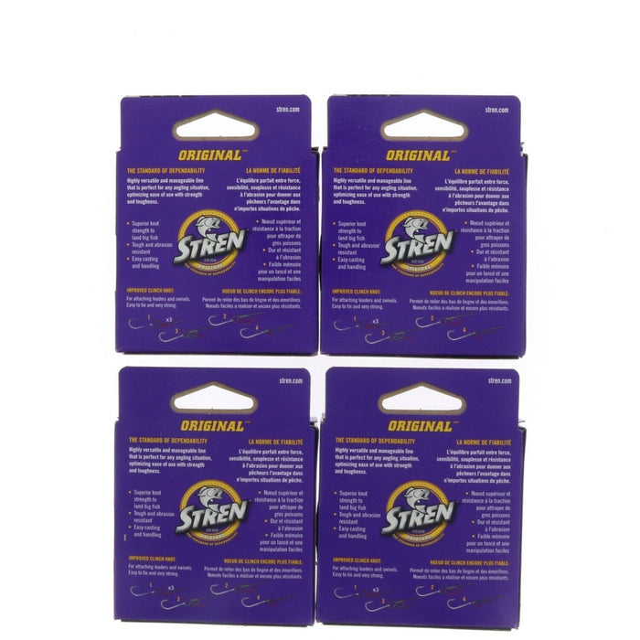 Stren #SOPS10-GD Original Monofilament Fishing Line Hi Vis Gold 10lb 100Yds ~ 4-Pack