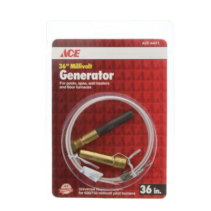 Ace Hardware #44411 Thermopile Pilot Generator 750 Millivolt Replacement