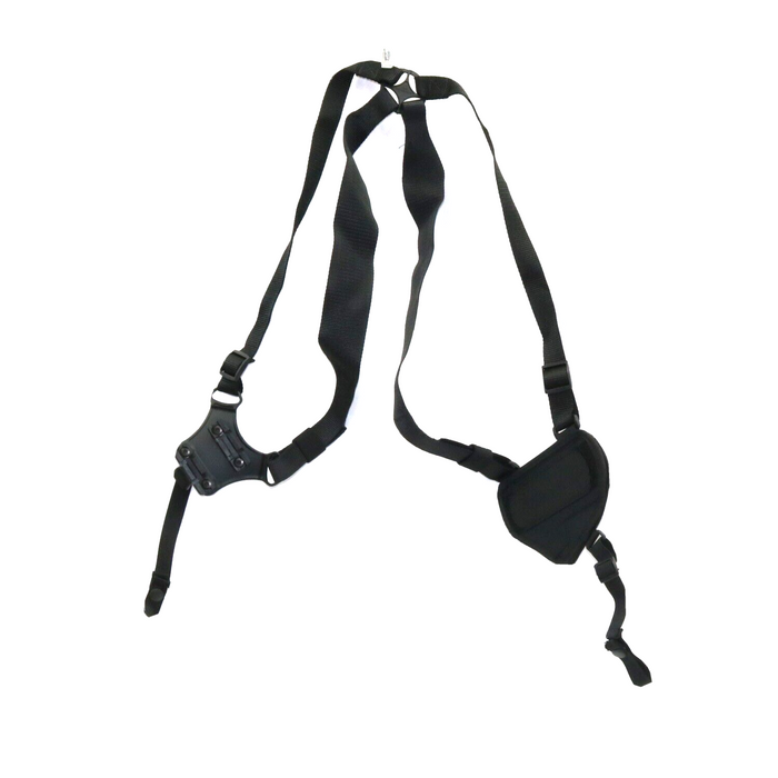 BlackHawk #40HS15BK-MD Nylon Horizontal Shoulder Holster 3.75"- 4.5" Large Barrel Autos