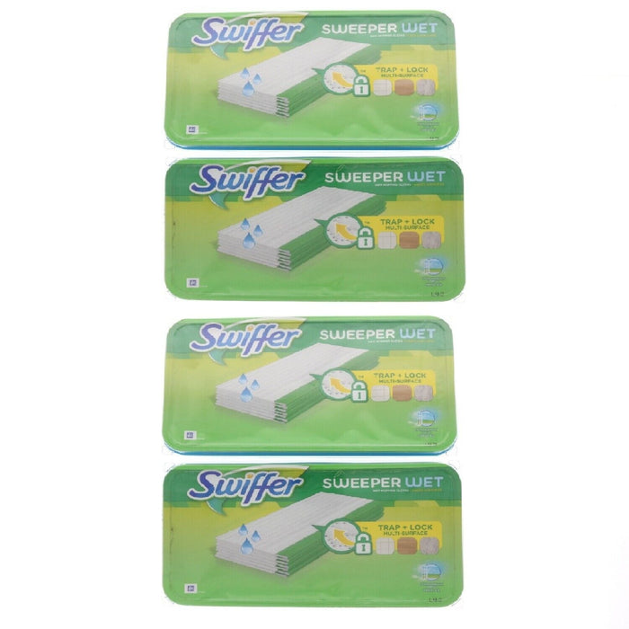 Swiffer #35154 Sweeper Wet Cloth Mop Refills 12ct ~ 4-Pack ~ 48 Refills Total