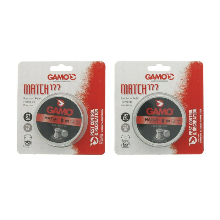 Gamo #6320024BT54    Match .177 cal Pellets Flat Nose 6320024BT54 ~ 2-Tins