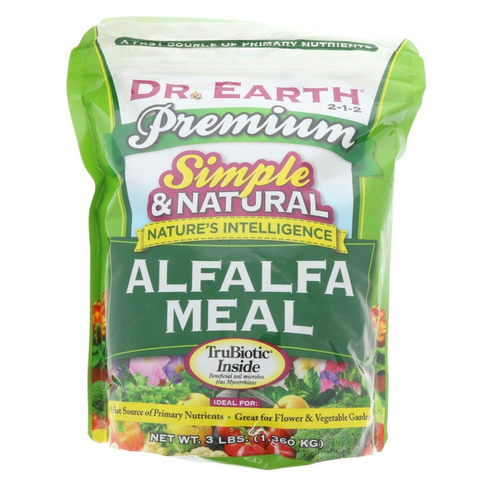 Dr. Earth #702P Alfalfa Meal Fertilizer Garden