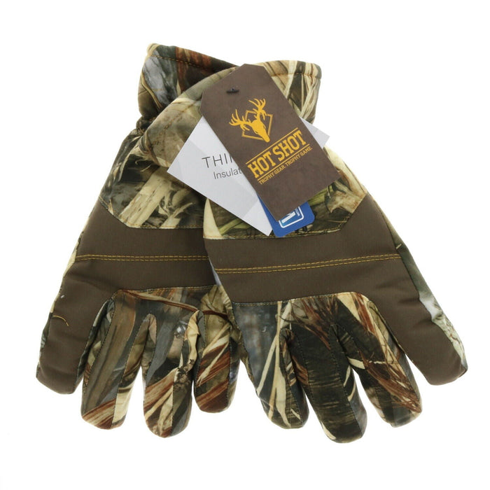 Hot Shot #OD-206C-CL Timber Camo Insulated Large Waterproof Gloves