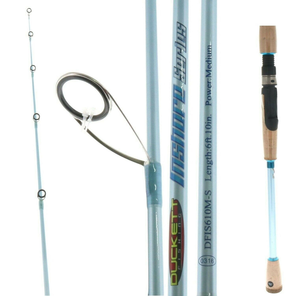 Duckett Fishing Medium Inshore Series Spinning Rod