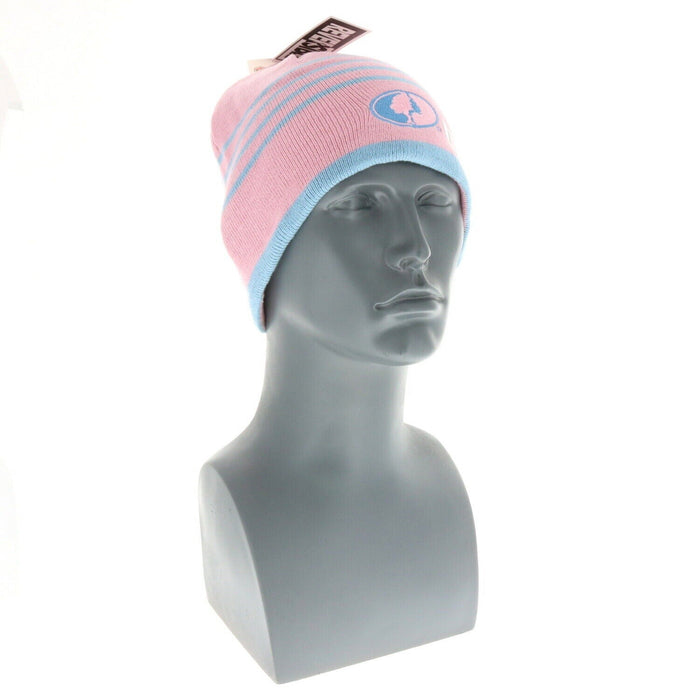 Mossy Oak #WHKNTW7L Logo Pink Beanie Hat Cap Reversible