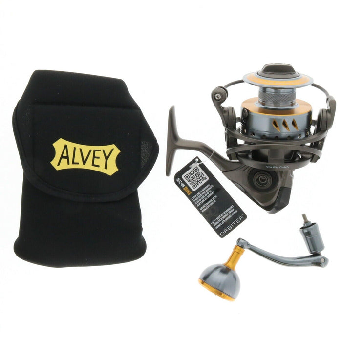 Alvey #SR200 Spinning Fishing Reel 5.8:1 Left or Right Hand Retrieve