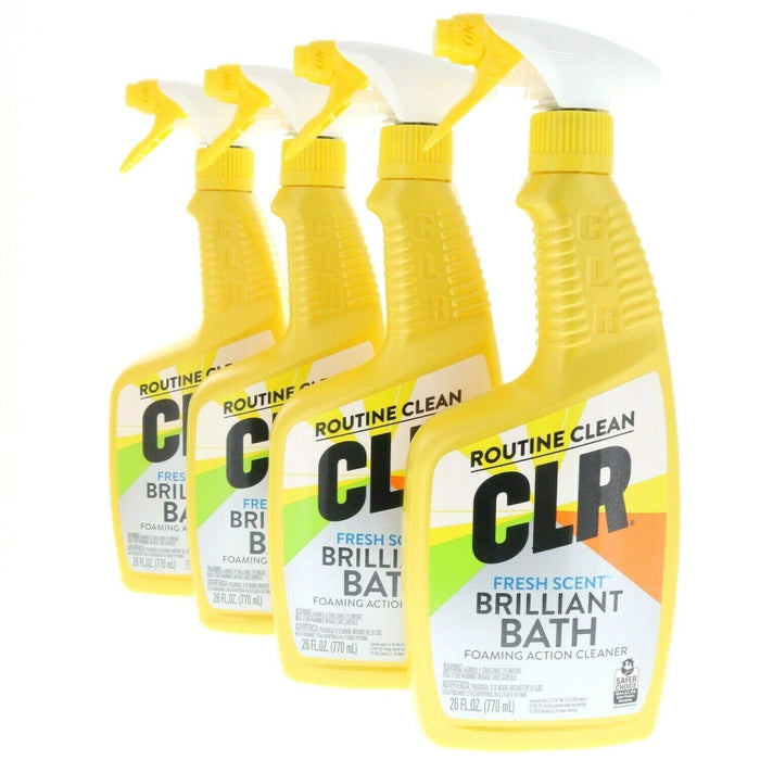 CLR Bathroom Foaming Clean Action Spray 26oz ~ 4-Pack