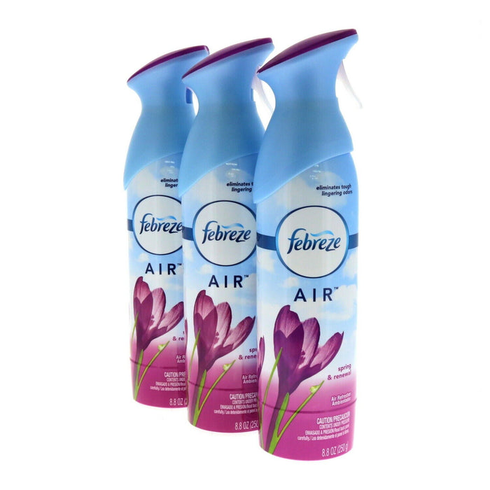 Febreze #91329794   Air Freshener Spray Spring & Renewal ~ 3-Pack