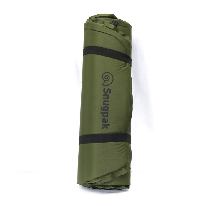 Snugpak #91930-OD XL Packable Sleeping Mat ~ Self Inflating W/ Pillow ~ Olive Green