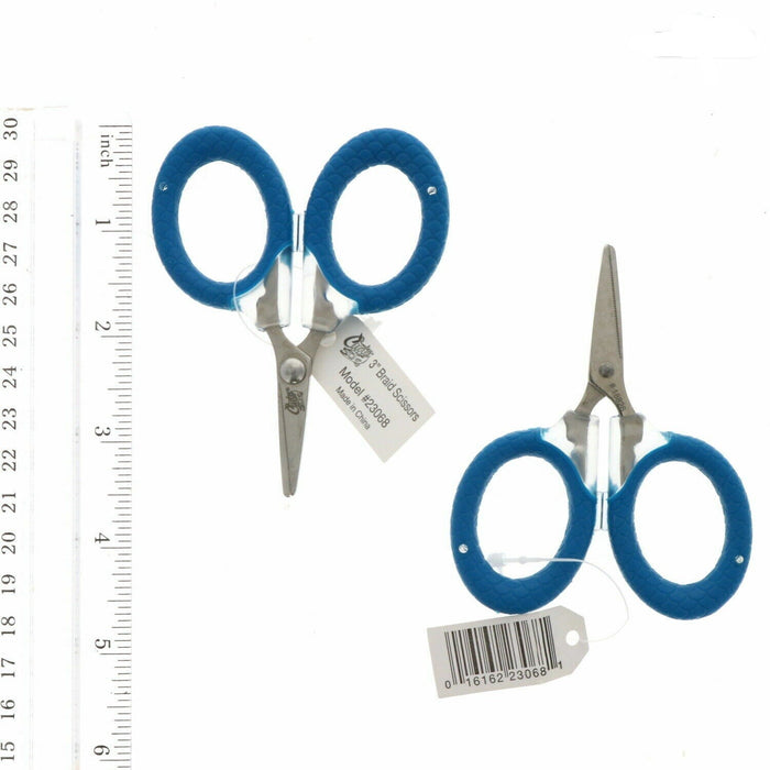 Cuda #23068   3" Fishing Line Cutter Scissors ~ 2~PACK~2 Scissors/Cutters