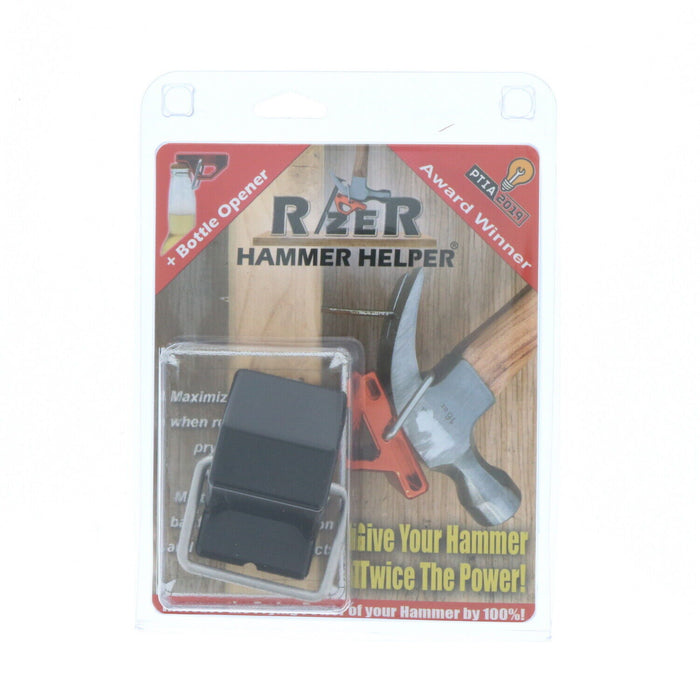 Rizer Hammer Helper Rizer Attachment Tool Nail Puller Black