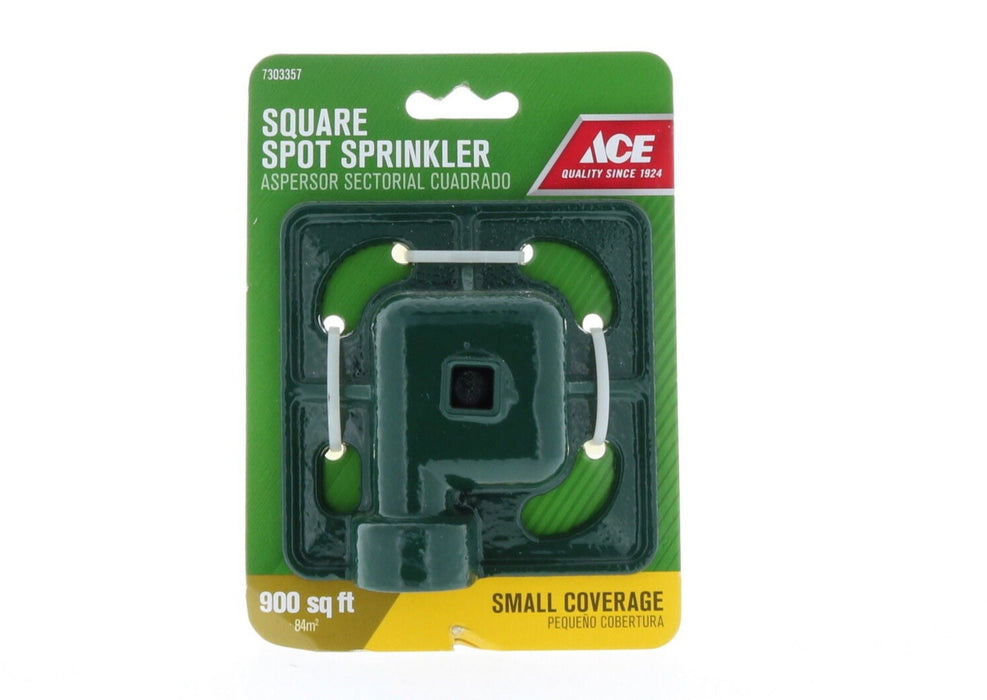 Ace Hardware #7303357 Square Spot Sprinkler Lawn Yard Garden 900 Square Feet