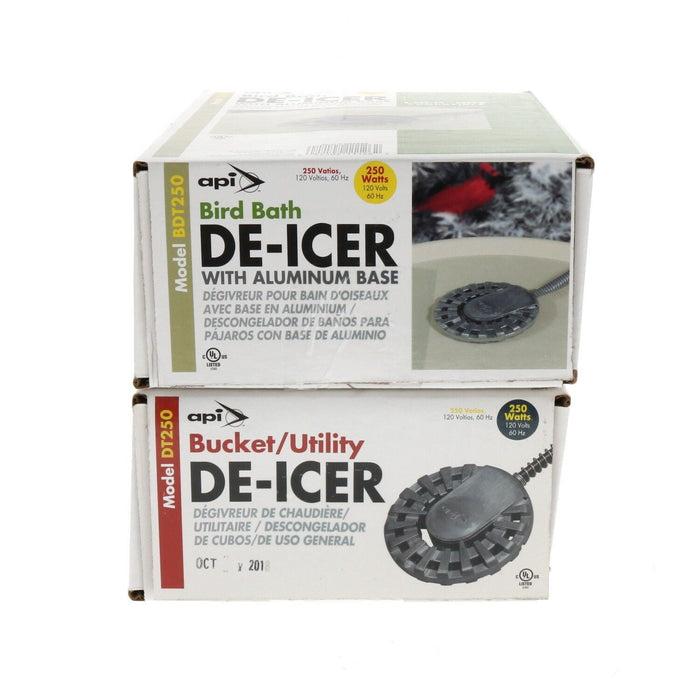 Allied Precision De-Icer Combo Pack ~ Bird Bath #8217390  & Farm Utility #7045974