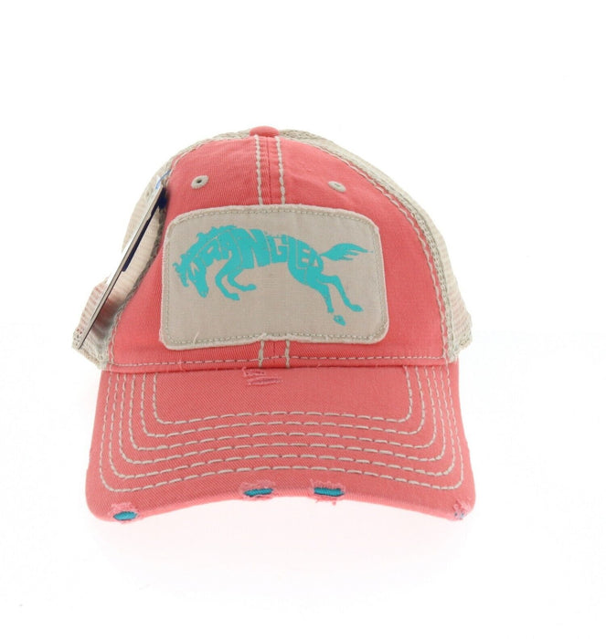 Wrangler #W130-89788IV Women's Horse Logo Baseball Hat