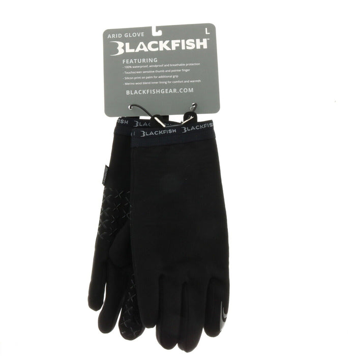 Blackfish #14783 Arid Waterproof Gloves Black Size Large