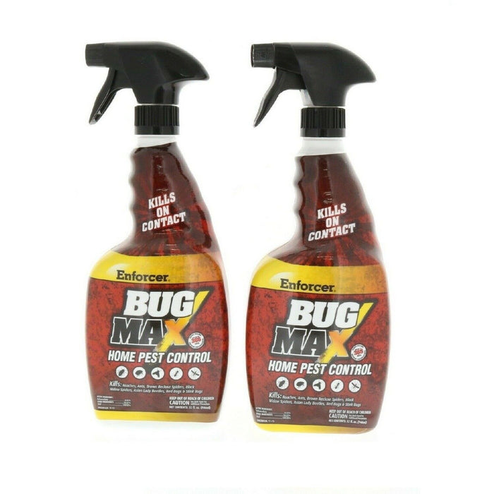 Enforcer #EMB32 Bug Max Home Pest Control Spray 32oz ~ 2-Pack