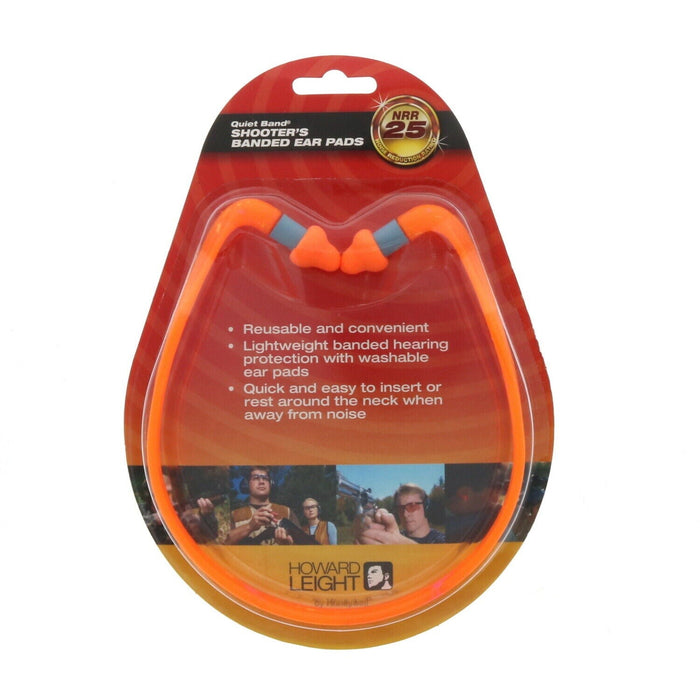 Howard Leight #R-01538 Quiet Band Shooters Banded Ear Pads 25db Hearing Protection ~ 4-Pack