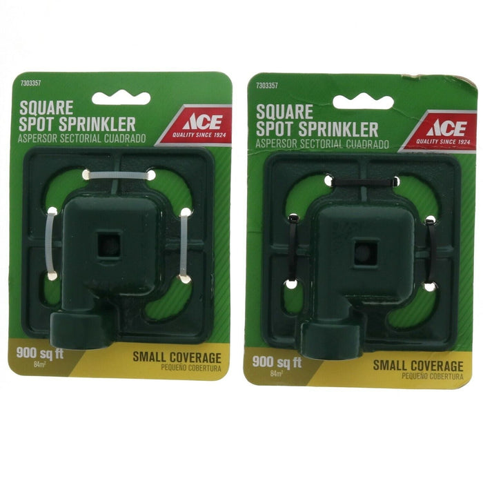 Ace Hardware #7303357 Square Spot Sprinkler  Small Coverage ~ 2-Pack