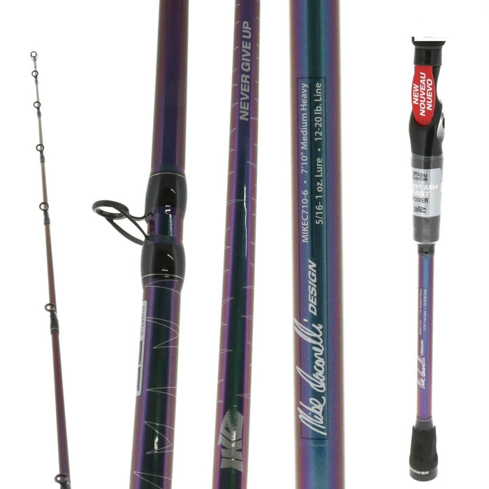 Abu Garcia #MIKEC710-6 Mike Iaconelli Design 7'10" Medium Heavy Casting Rod