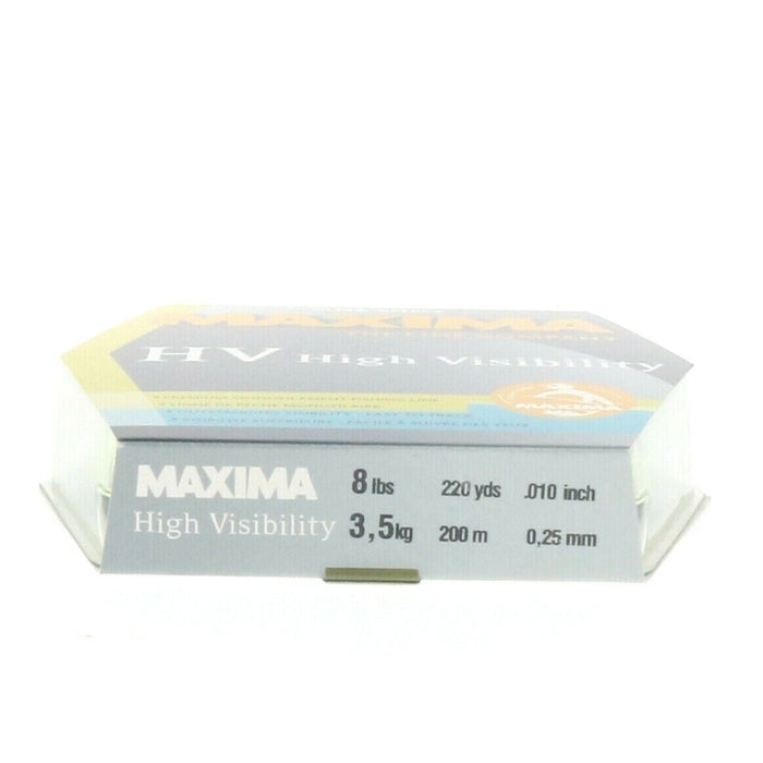 Maxima #MOY 8 One Shot High Visibility Fishing Line 8lbs 220yds Hi Vis Yellow