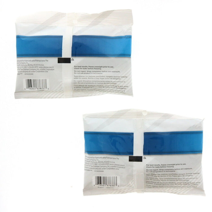 Coleman #3000003561 Chillers Soft Ice Substitute Ice Packs ~ 2-Pack