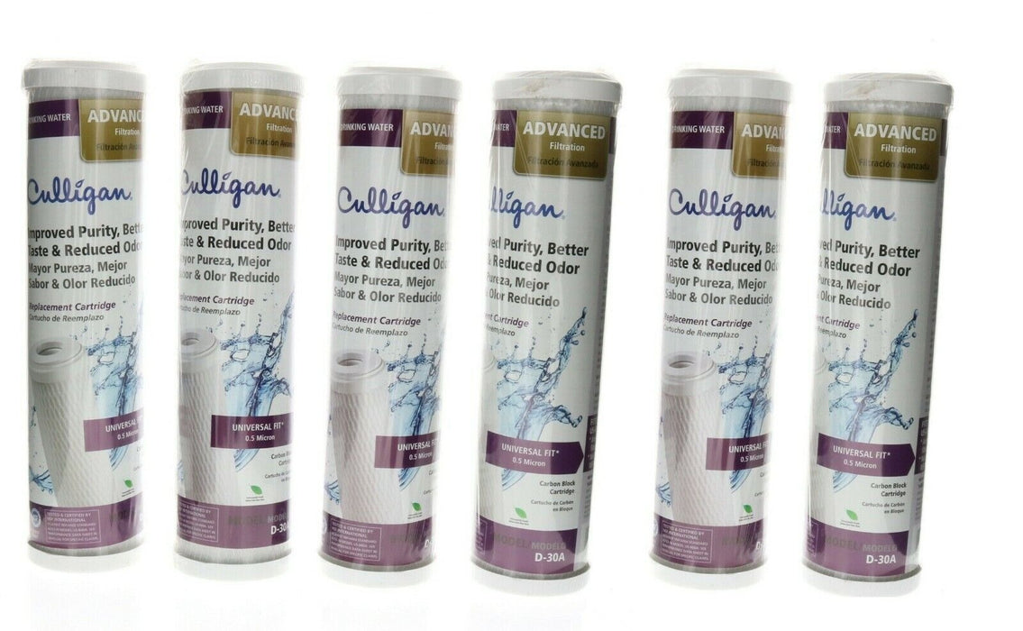 Culligan #01020635 Drinking Water Replacement Filter 1000 ~ 6 Pack