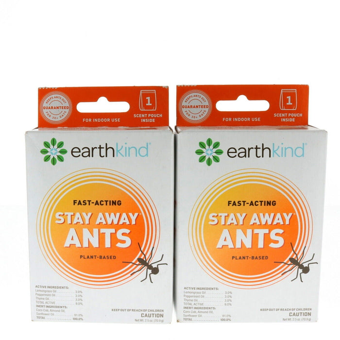 EarthKind #SA1P8DANT Indoor Ant Repellent Pouches ~ 2-Pack