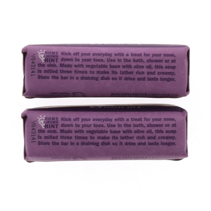 Mrs. Meyer's Daily Bar Soap Plum Berry Scent ~ 2-Pack