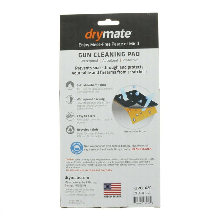 Drymate #GPG1620 Charcoal Small Cleaning Pad 16" x 20"