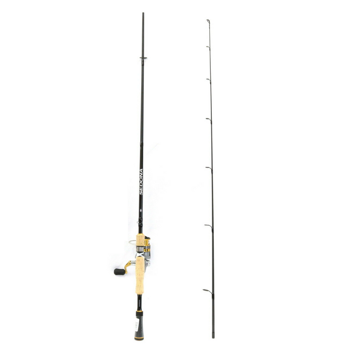 Shimano #PSE2500FISES66M2 Sedona Medium Rod & Reel Combo Fishing 2 Pc 6'6"