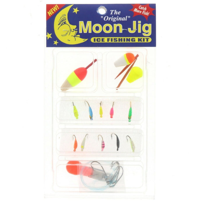 K & E Tackle Inc. #FKW-MG25 Ice Fishing Moon Jig Set