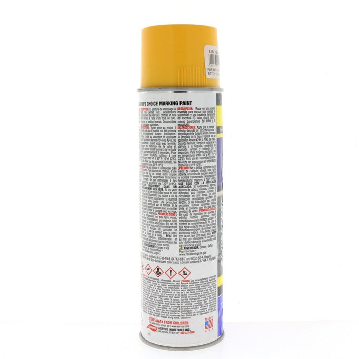 Aervoe #1454 Locator's Choice Premium Marking Paint Yellow