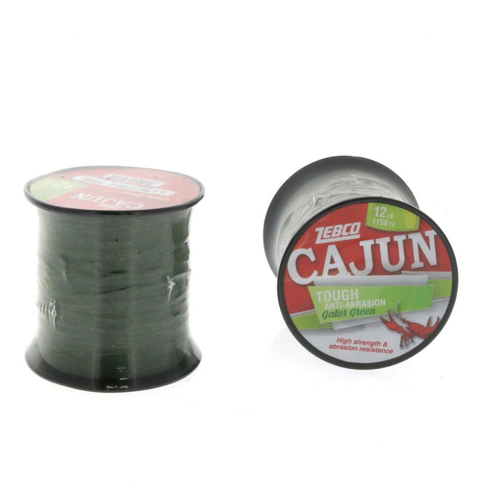 ZEBCO   Cajun Freshwater Fishing Line 12 Lb Test 1150 Yards ~ 2-Spools